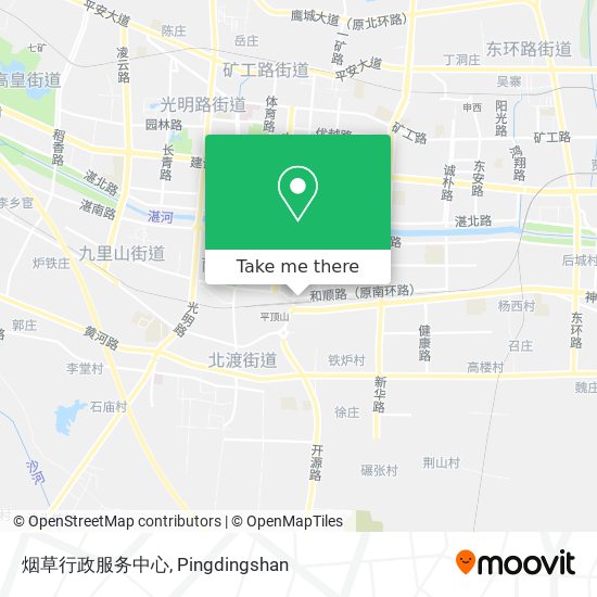 烟草行政服务中心 map
