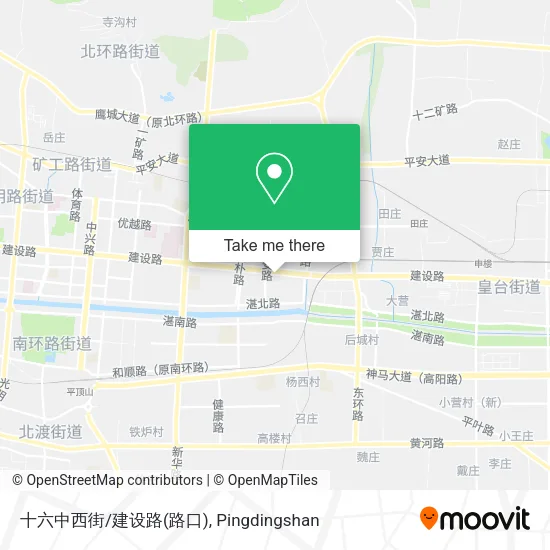 十六中西街/建设路(路口) map