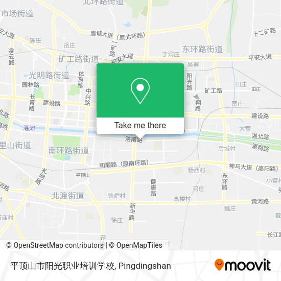 平顶山市阳光职业培训学校 map
