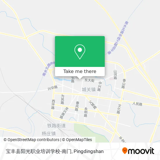 宝丰县阳光职业培训学校-南门 map