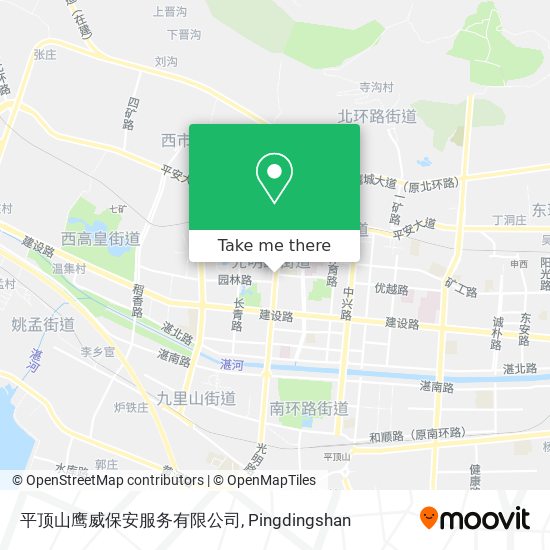 平顶山鹰威保安服务有限公司 map