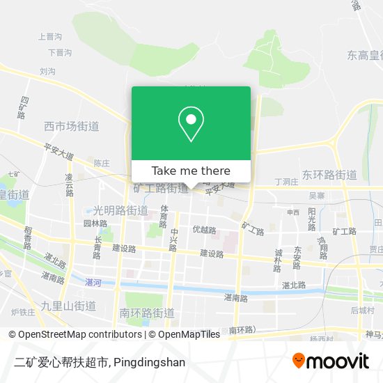 二矿爱心帮扶超市 map