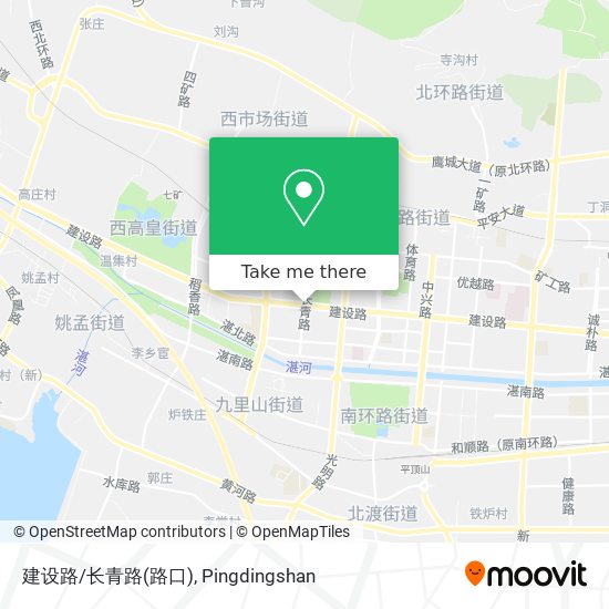 建设路/长青路(路口) map