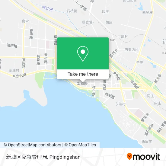 新城区应急管理局 map