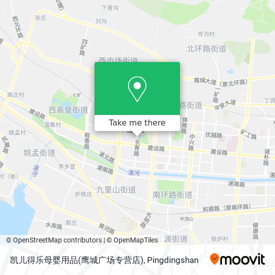 凯儿得乐母婴用品(鹰城广场专营店) map