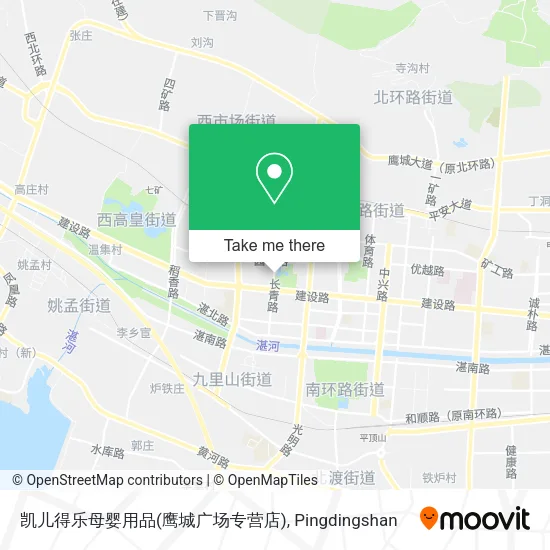 凯儿得乐母婴用品(鹰城广场专营店) map