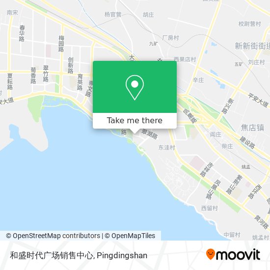 和盛时代广场销售中心 map