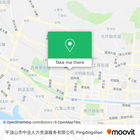 平顶山市中业人力资源服务有限公司 map