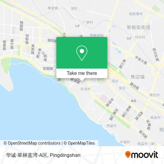 华诚·翠林蓝湾-A区 map