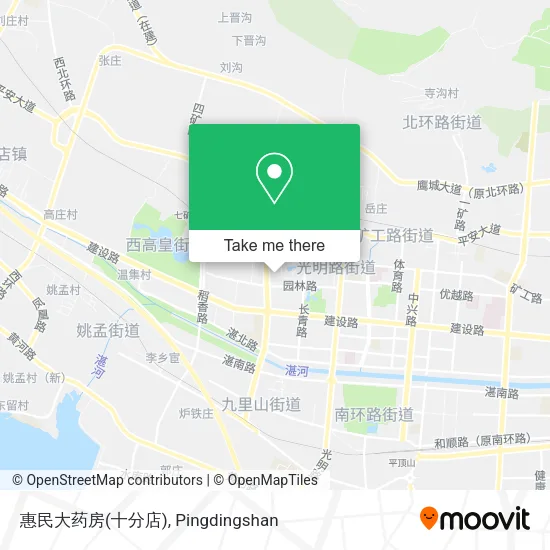 惠民大药房(十分店) map