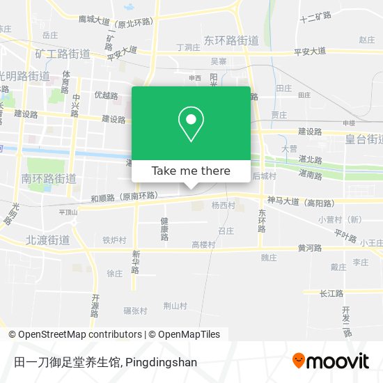 田一刀御足堂养生馆 map