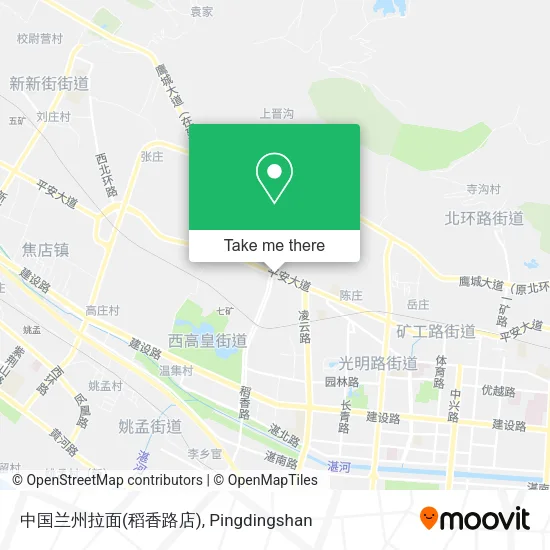中国兰州拉面(稻香路店) map
