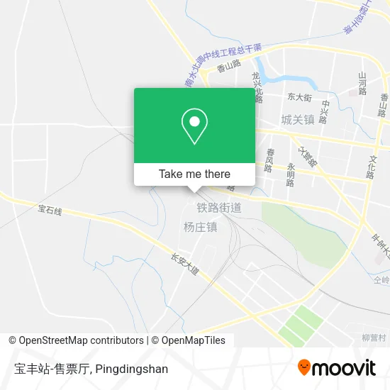 宝丰站-售票厅 map