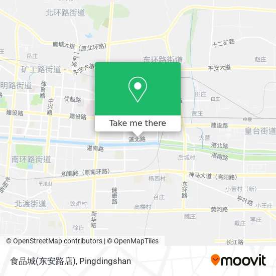 食品城(东安路店) map
