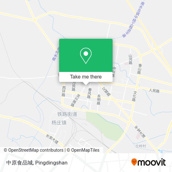中原食品城 map