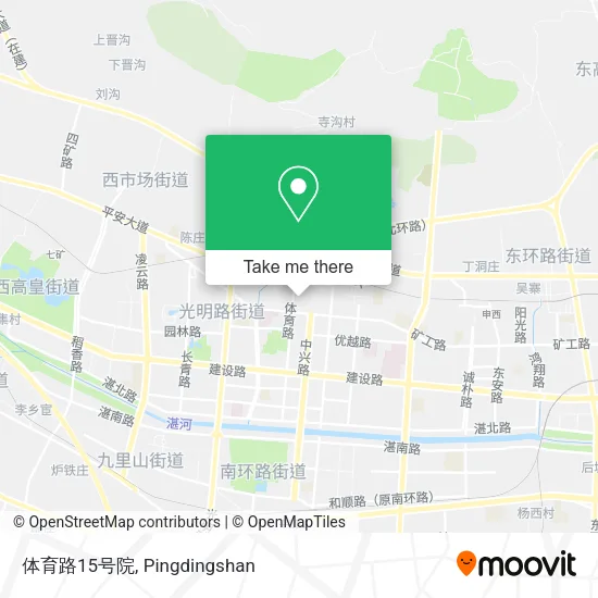 体育路15号院 map