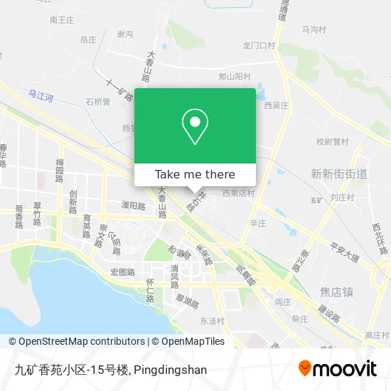 九矿香苑小区-15号楼 map