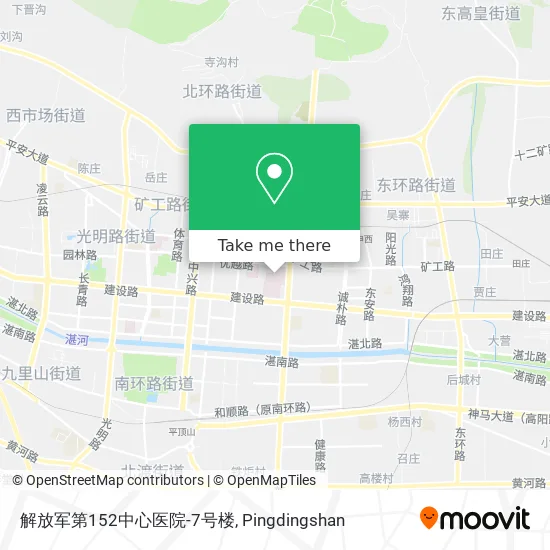 解放军第152中心医院-7号楼 map