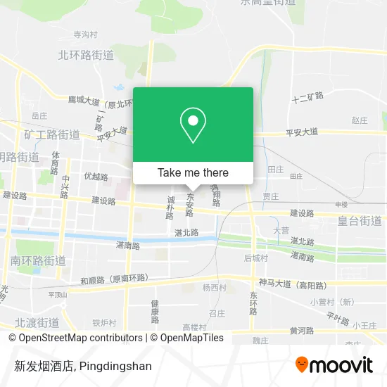 新发烟酒店 map
