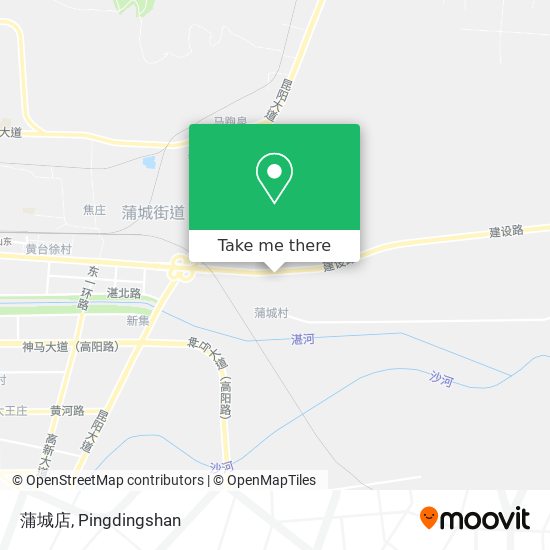 蒲城店 map