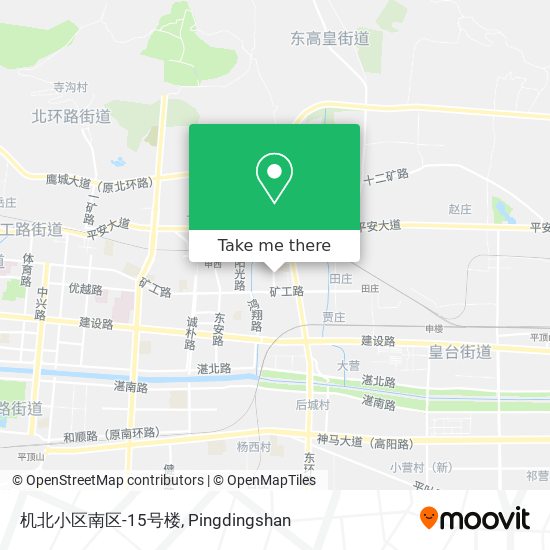 机北小区南区-15号楼 map