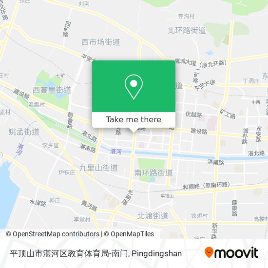 平顶山市湛河区教育体育局-南门 map