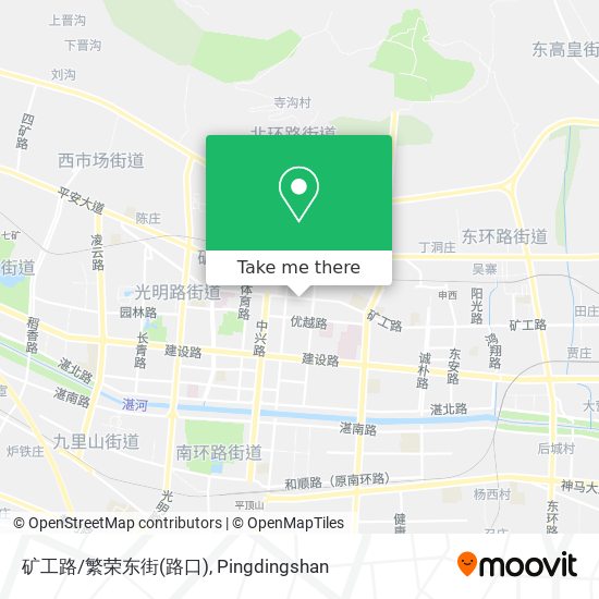 矿工路/繁荣东街(路口) map
