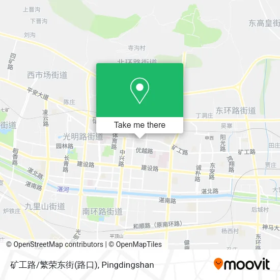 矿工路/繁荣东街(路口) map