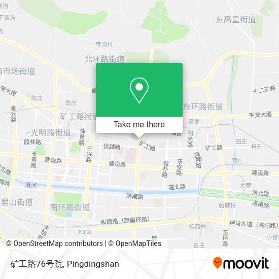 矿工路76号院 map