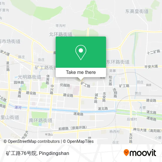 矿工路76号院 map
