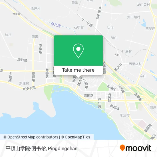 平顶山学院-图书馆 map