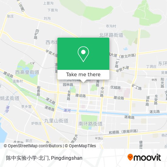 陈中实验小学-北门 map