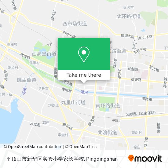 平顶山市新华区实验小学家长学校 map