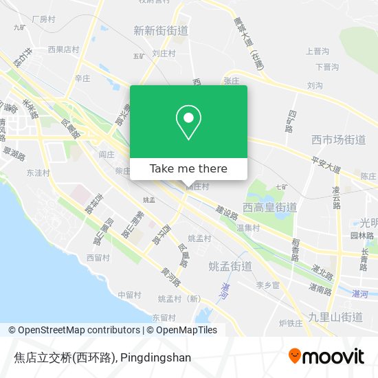 焦店立交桥(西环路) map