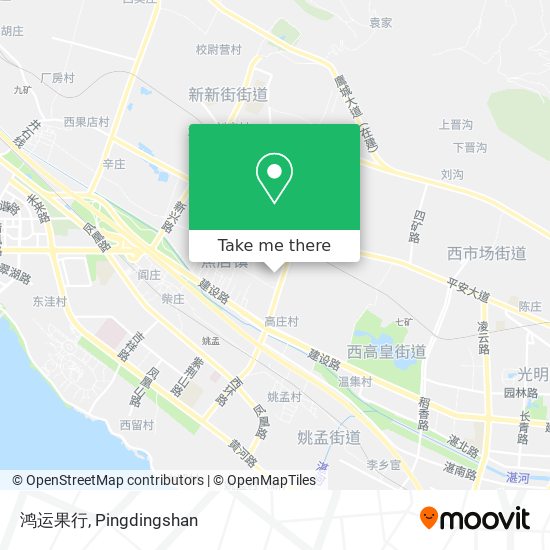 鸿运果行 map