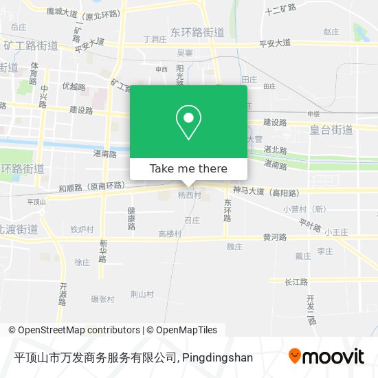 平顶山市万发商务服务有限公司 map