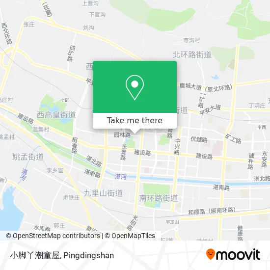 小脚丫潮童屋 map