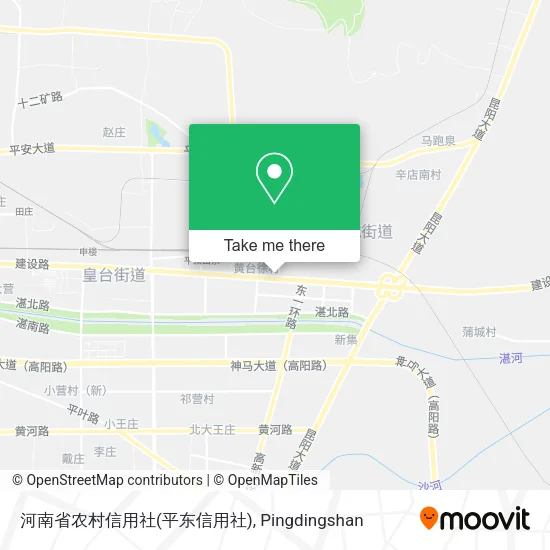 河南省农村信用社(平东信用社) map