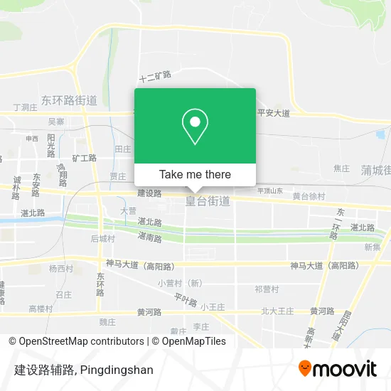 建设路辅路 map