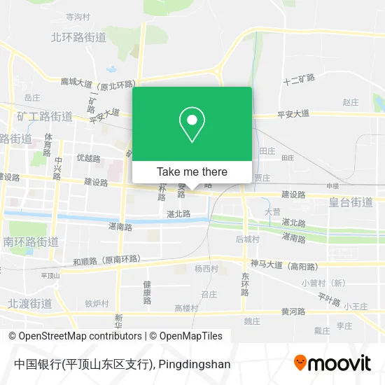 中国银行(平顶山东区支行) map