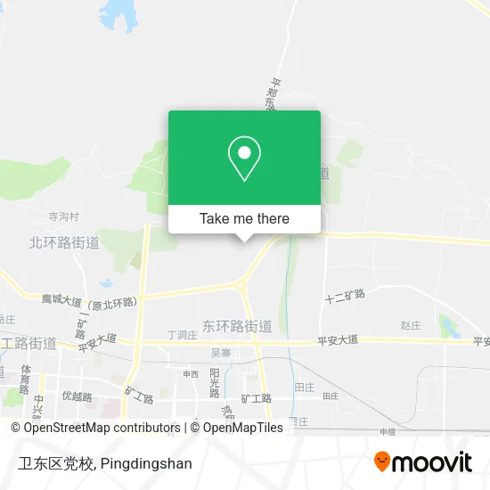 卫东区党校 map