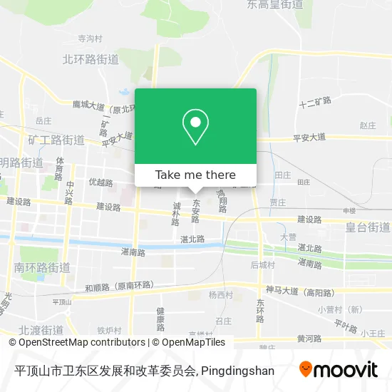 平顶山市卫东区发展和改革委员会 map