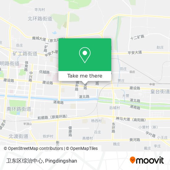 卫东区综治中心 map