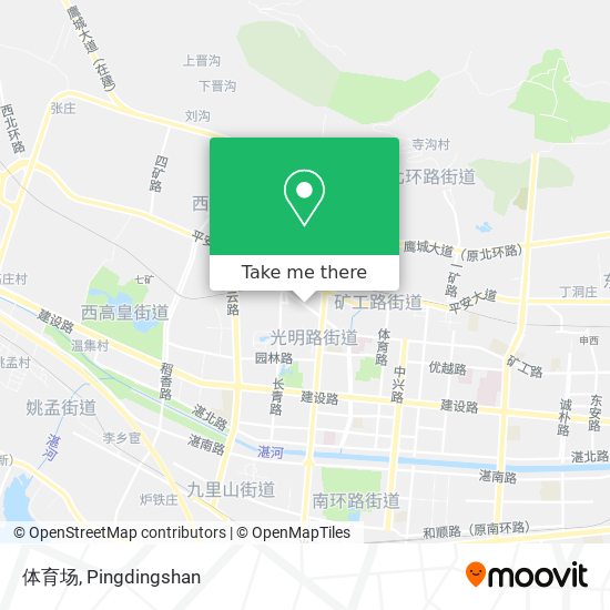 体育场 map