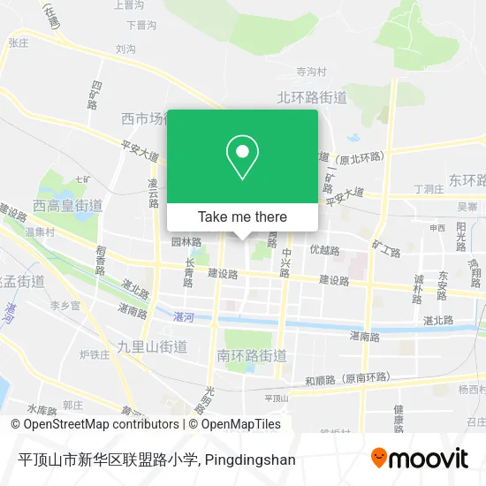 平顶山市新华区联盟路小学 map