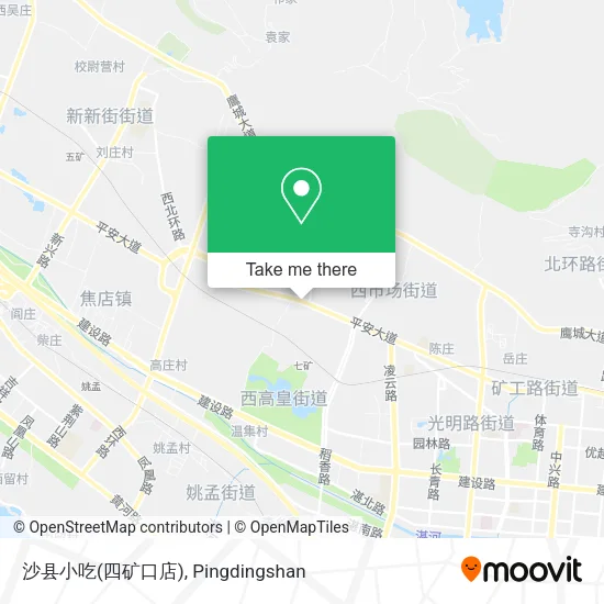 沙县小吃(四矿口店) map