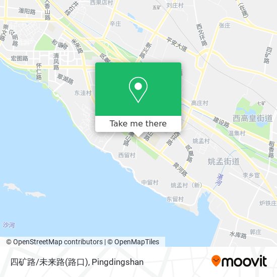 四矿路/未来路(路口) map