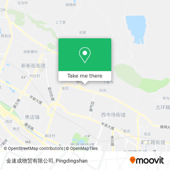金速成物贸有限公司 map