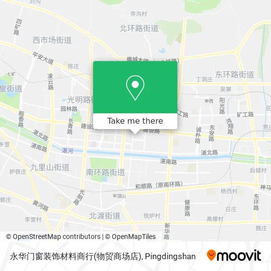 永华门窗装饰材料商行(物贸商场店) map