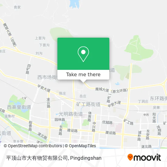 平顶山市大有物贸有限公司 map